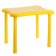 Children's table "Kapitosha", yellow color