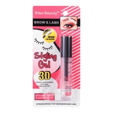 Transparent eyebrow gel, for styling, 6 ml, with 3D effect