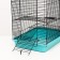 The cage for rodents "Pigzon" No. 3-1, with 2 floors, without filling, 33 x 24 x 28 cm, turquoise