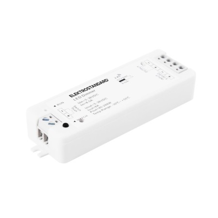 Controller for LED tape 12/24V Elektrostandard, 97x33x18 mm, white color