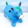 Toy - Children's "Horse" Rubber inflatable, 49x24cm, blue