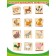 Memory "Pets" 24 wooden elements