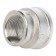 The coupling Stout SFT-0006-001141, 1 1/4 "x 1", internal thread, transition, nickel. brass