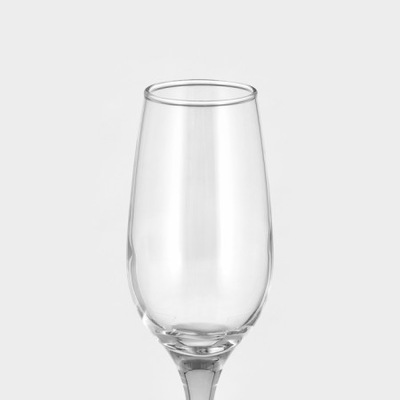 A set of glass glasses for champagne Amber, 200 ml, 6 pcs-2