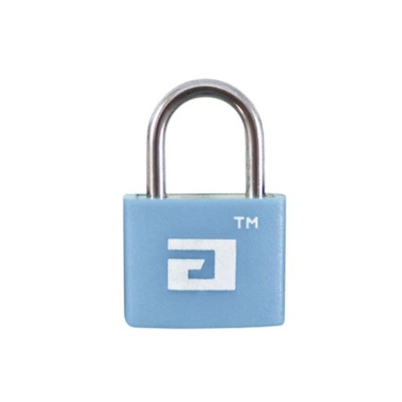 Castle for suitcases "Allur" BC1L-20, D = 2.8 mm, blue