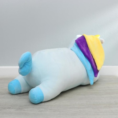 Soft toy "Unicorn", with a blanket, blue color-3