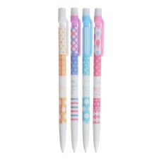 Mechanical pencil 0.5mm hull mix assorted, barcode on a thing, in a package