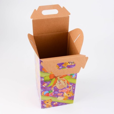 Box a gift New Year's casket "Gift" 16.2 x 37.7 x 16 cm-3