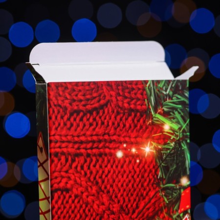 Gift box for tiles of chocolate without a “Knitus” window, 17.1 x 8 x 1.4 cm-2