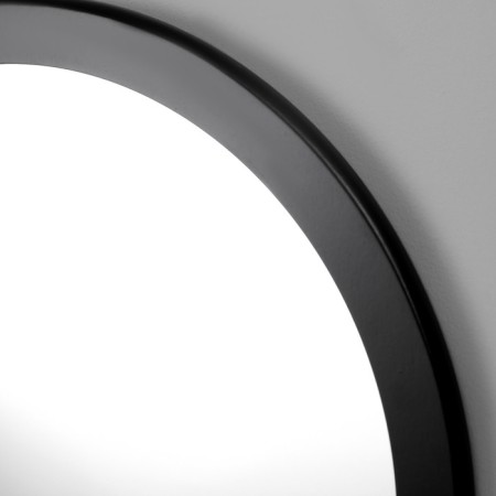 Wall mirror, in the frame, black, d = 42cm-1