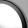 Wall mirror, in the frame, black, d = 42cm
