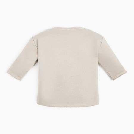 Baby sweatshirt I am Street Style, height 86-92 cm, beige-5