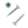 Self -tapping screws universal tundra Krep 3.0x16 mm, zinc, 500 pcs.