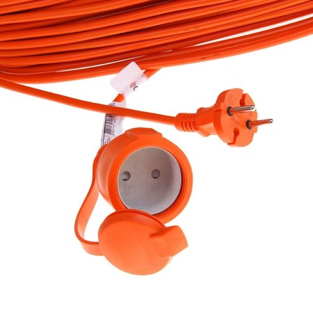 An extension cord on the frame USh-6, 1x30 m, without grounding, PVS 2x0.75 mm2-1