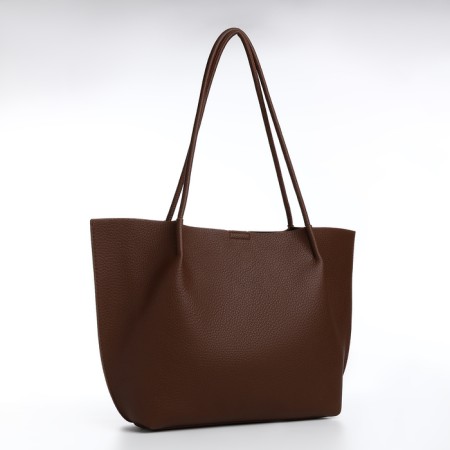 Bag Women's Shoper on Magnet, Dark Brown-3