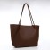 Bag Women's Shoper on Magnet, Dark Brown