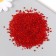Glass beads 12/0 "cherry" transparent 450 gr