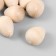 Wooden egg 4x3 cm (set10 pcs)