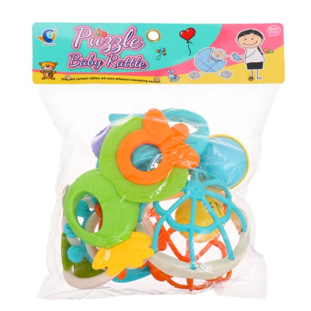 A set of rattles with teeth teeth, 9 items-10