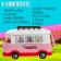 Game set "Catch the wave!" trailer with a trailer, dolls, accessories