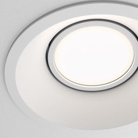 The built-in lamp Technical DL028-2-01W, 1x50W, 9.3x9.3x4.5 cm, GU10, white color-1