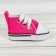 Doll sneakers, sole length 5 cm, pink color