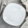 Deep plate luminarc lotusia, 550 ml, d = 22 cm, glass ceramic, white color