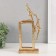 Souvenir Polystone "Two: Support" Gold 30x12x5.5 cm