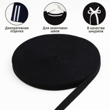 Barry tape, 10 mm, 50 ± 1 m, black color