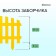 Decorative fence, 35 × 210 cm, 5 sections, plastic, yellow, ressans, Greengo