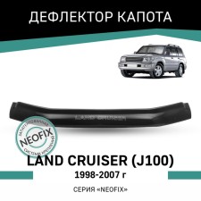 Defly Neofix hood deflector for Toyota Land Cruiser (J100), 1998-2007