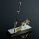Pen on the stand "Pigeons", 16 × 6 × 19 cm, with crystals
