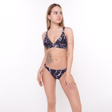 Separate swimsuit, black/white color, size 46 (m)-1