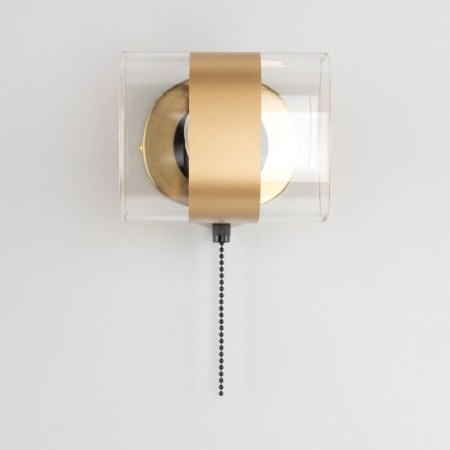 Sconces Citilux "Virta" CL140311, 12x12 cm, 1x60W, E14, brown color-11