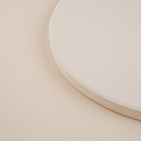 The bakery stone SL Home "Smiro", D = 30 cm, thickness 1.5 cm, beige color-4
