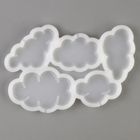 Silicone Mold "Clouds", universal, 15.5 × 10.5 × 0.5 cm