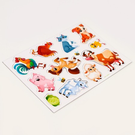 Magnetic game "Farm animals"-3