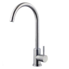 Fashun A54009-A kitchen mixer, single-leaf, 35 mm cartridge, stainless steel, satin
