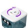 Air humidifier KitFort KT-2876, 32 W, 4.5 l, cord length 1.3 m, 32 dB, 12 hours