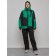 Ski suit female, size 52, green color