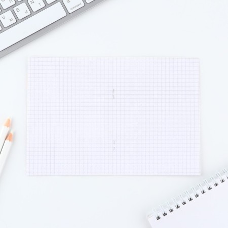 Notepad A6, 12 sheets, in the Cat Cat-1