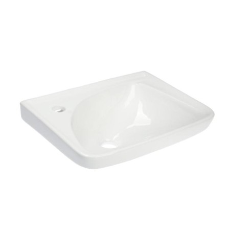 Washbuilder LZSF "Motive", width 450 mm, with a hole for the mixer on the left, mount to the wall-1