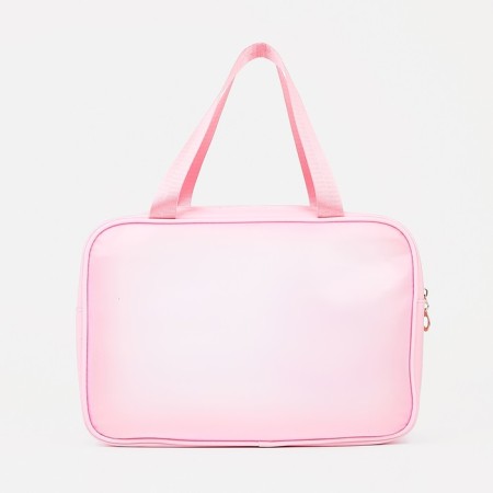 Lightning cosmetic bag, pink color-1