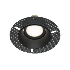 Built-in lamp Technical DL042-01B DOT, 125x125x39 mm, GU10, 1x50W, black color