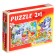 Maxi-Puzzles 2 in 1 “Unicorns + dinosaurs No. 3”, 35 and 35 elements