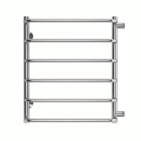 Water towel Terminus "Standard" P6, 500x600 mm, lateral connection, chrome
