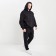 Male costume (sweatshirt/pants), black color, size 48 (l)
