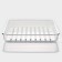 Form for baking and baking of heat -resistant glass rectangular shade, 3 l, 34.5 × 28.5 × 4.6 cm