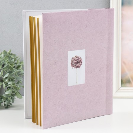 Photo album "Flower" 10 "magnetic" sheets 23x28cm, per-t intra-spiral-1