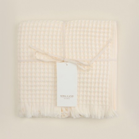 Waffle towel SL Home: BOHO "Aivori" 90x150 cm, 100% cotton, 300 g/m2-15